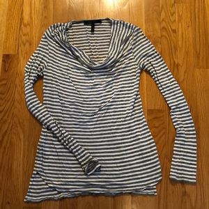 BCBGMaxAzria soft long sleeve cowl neck